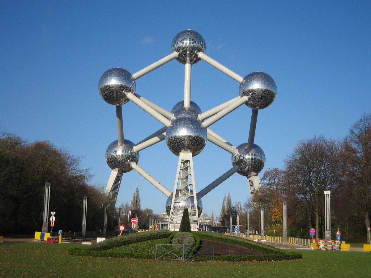 The Atomium in Brussels - Belgium
