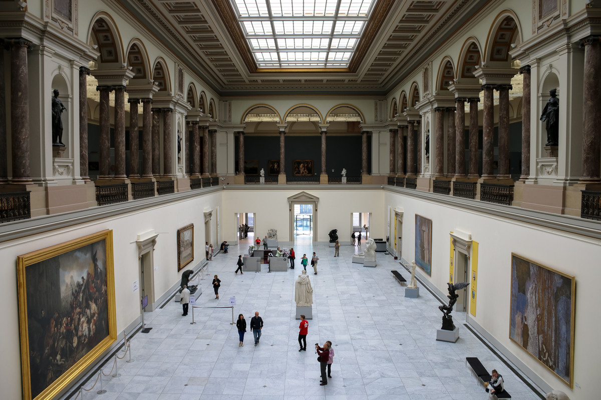 Royal Museum of Fine Arts of Belgium in Brussels