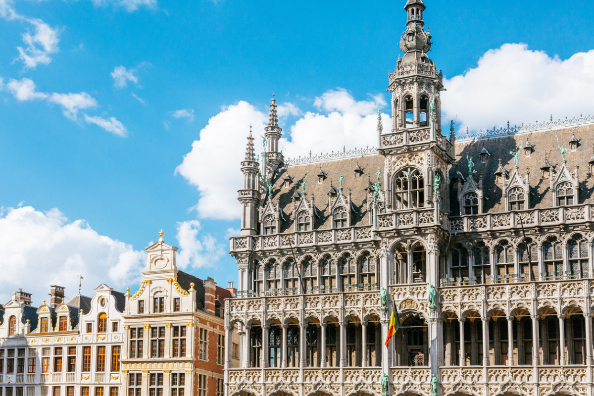 Maison du Roi (King's House) or Broodhuis (Bread house) on Grand Place in Brussels