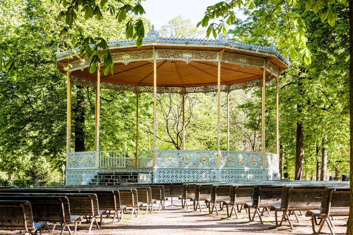 Bandstand in Brussels Park